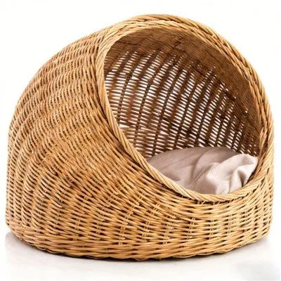 Prodyšná odolná polokruhová jeskyně Willow Cat Cave/domácí zvířata